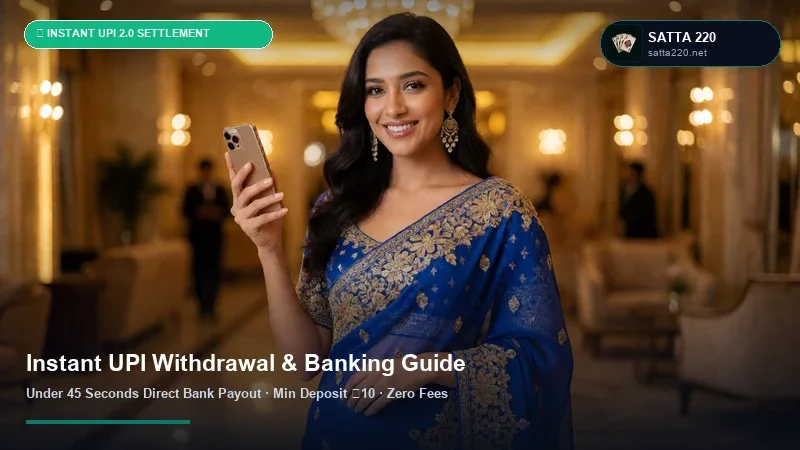 Satta 220 Instant UPI Withdrawal & ₹25 INR Deposit Tutorial